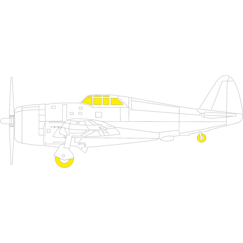 1/48 P-47D Razorback TFace (for TAMIYA)