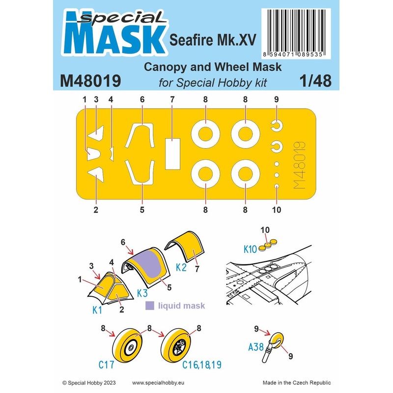 1/48 Seafire Mk.XV MASK