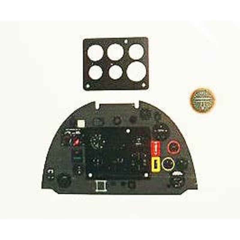 1/48 Spitfire Mk.I Coloring Instrument Panel Tamiya