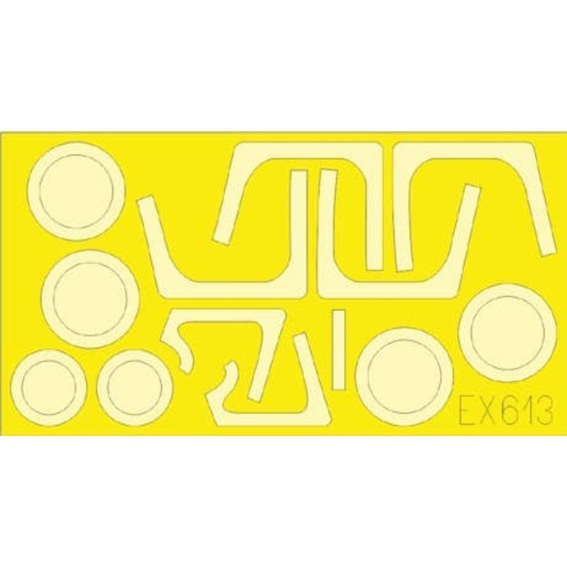 1/48 Su-27UB Masking Sheet (for Hobby Boss)