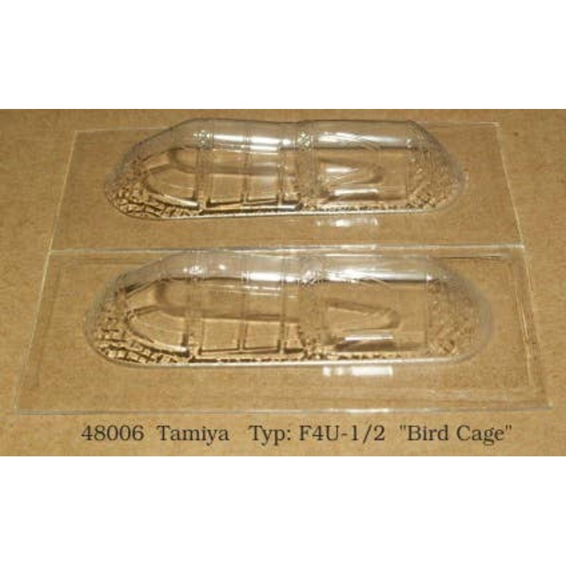 F4U-1/2 Bird Cage Canopy (for Tamiya)