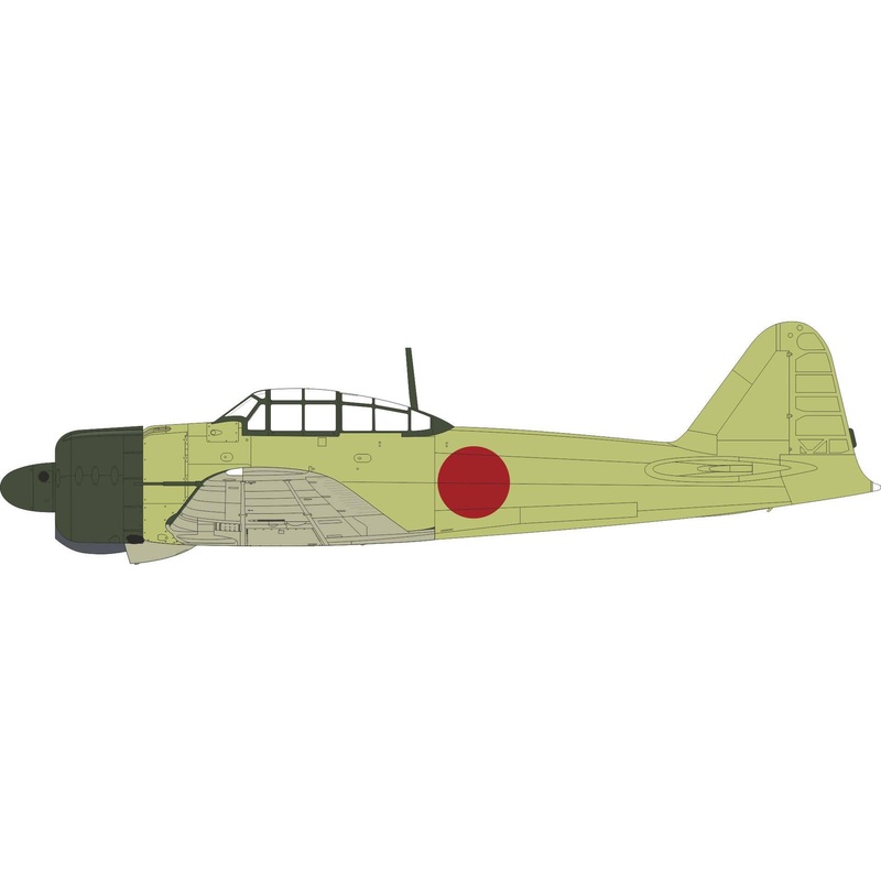 1/32 A6M2 Zero National Marking (For Tamiya)