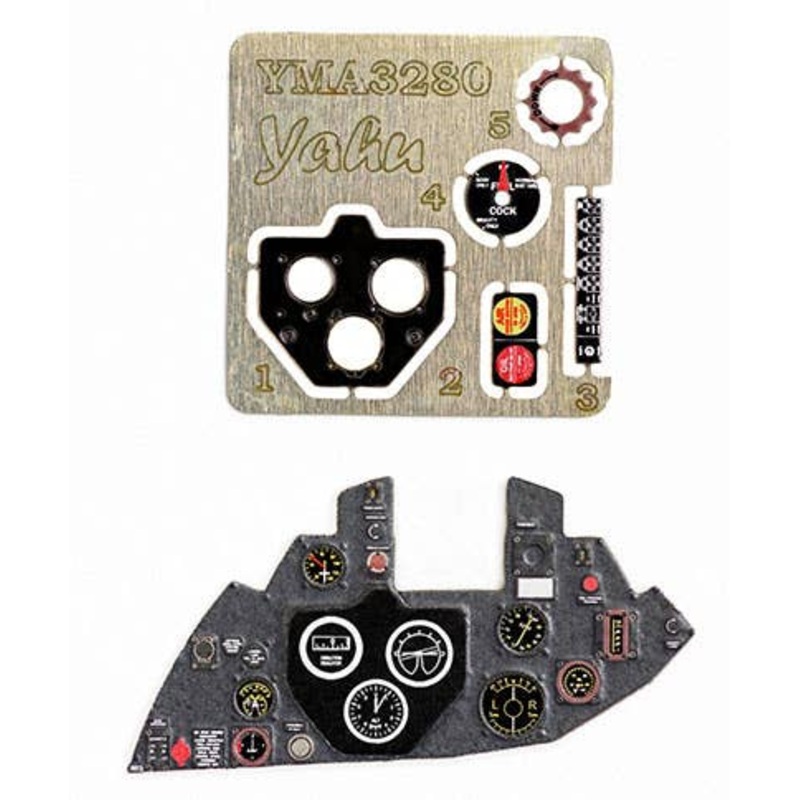 1/32 Swordfish Mk.I Coloring Instrument Panel Trumpeter