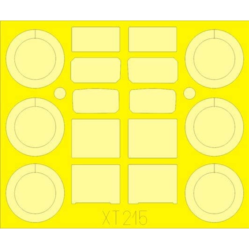 1/35 Gama Goat Mask Sticker (for Tamiya)