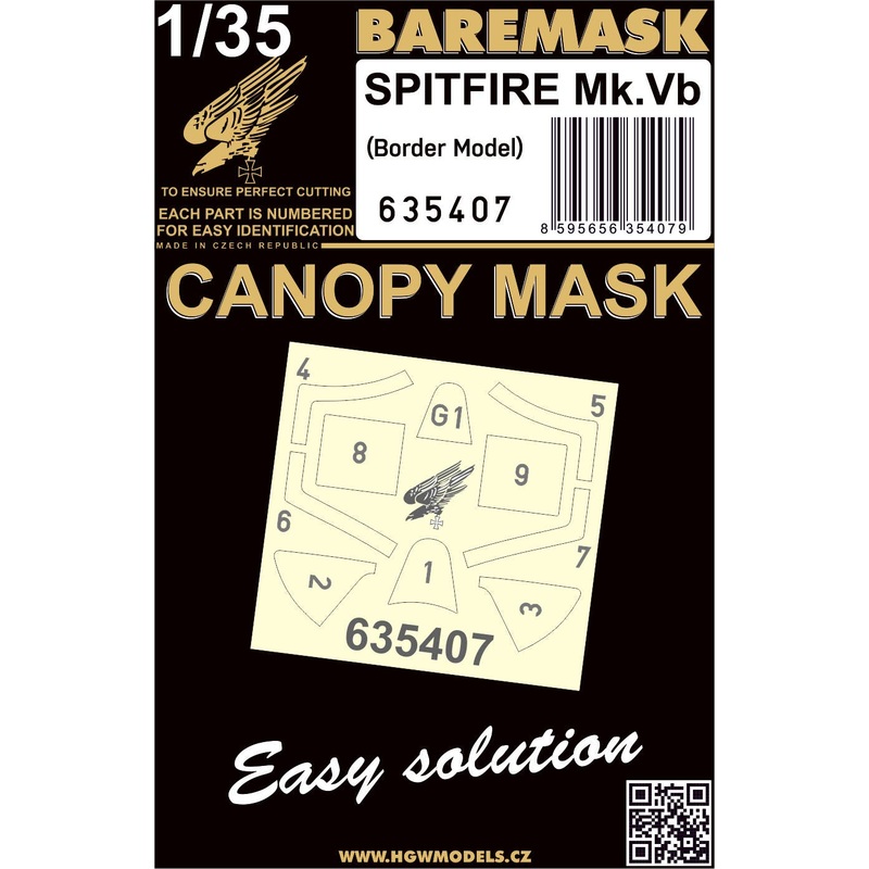 1/35 Spitfire Mk.Vb (Canopy)