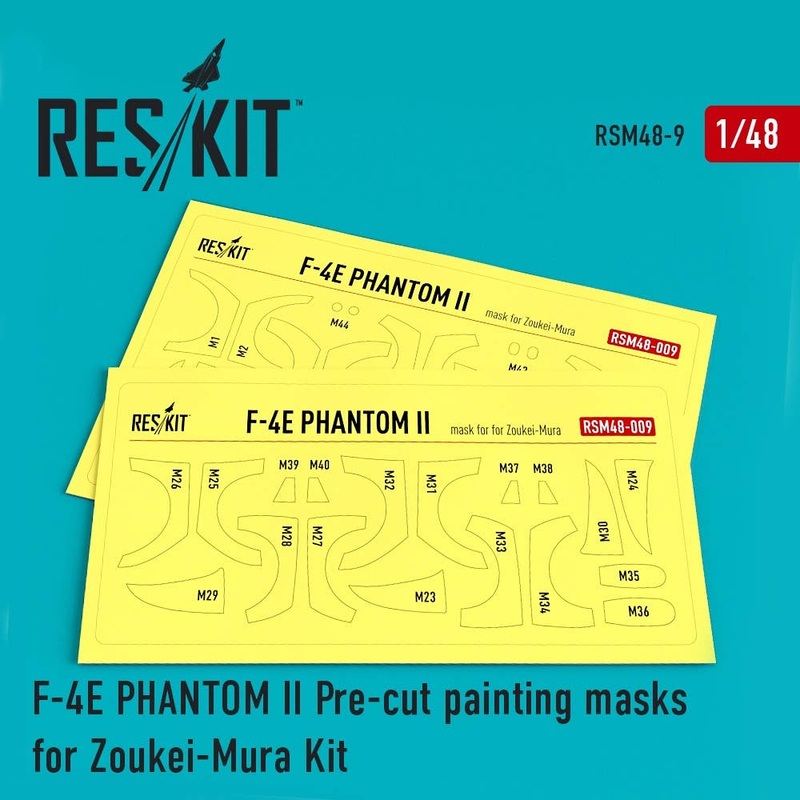 1/48 F-4EPhantom II Pre-cut painting masks for Zoukei-Mura kit