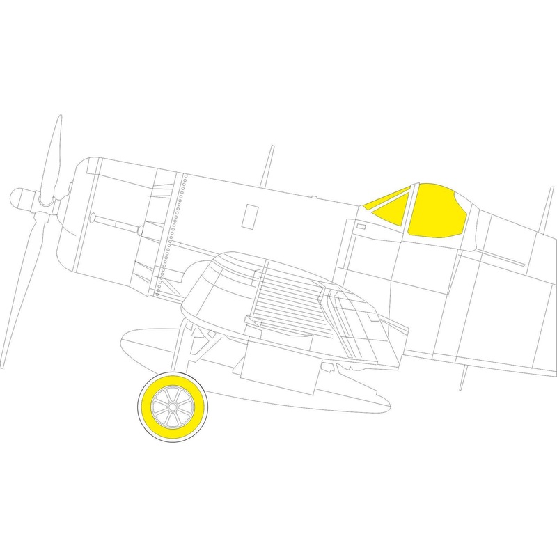 1/48 F4U-1D Mask