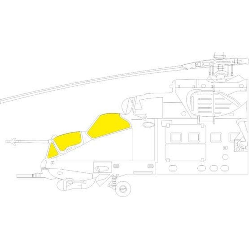 1/48 Mi-24D TFace for Eduard ZVEZDA