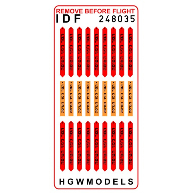 1/48 Remove Before Flight Israel (Fabric)
