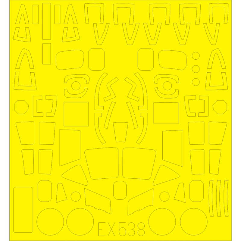 1/48 Ventura Mk.II Masking Sheet (Revell)