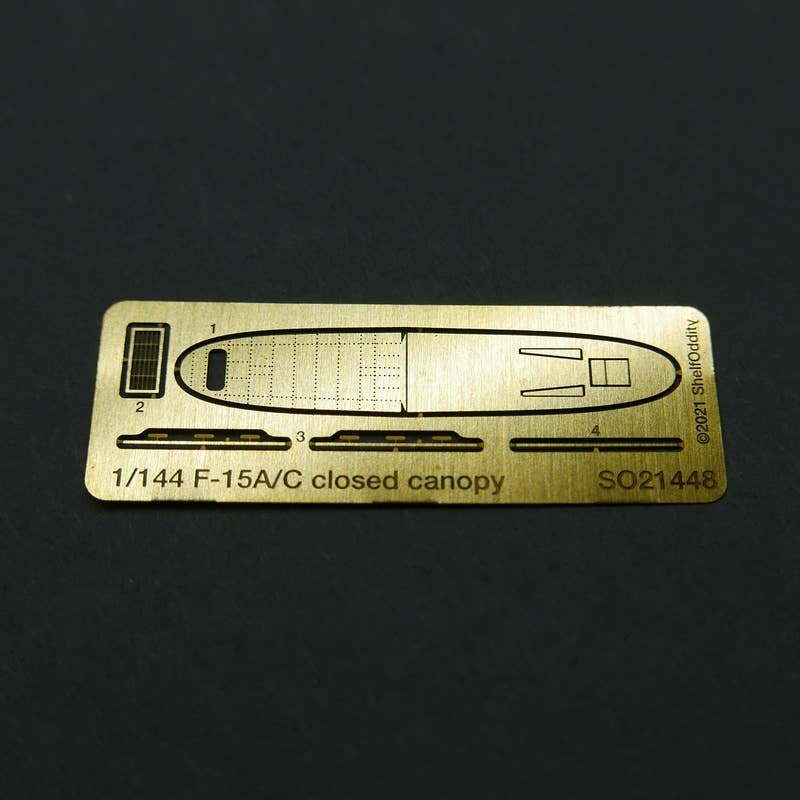 1/144 F-15A/C closed canopy (2 pc.)
