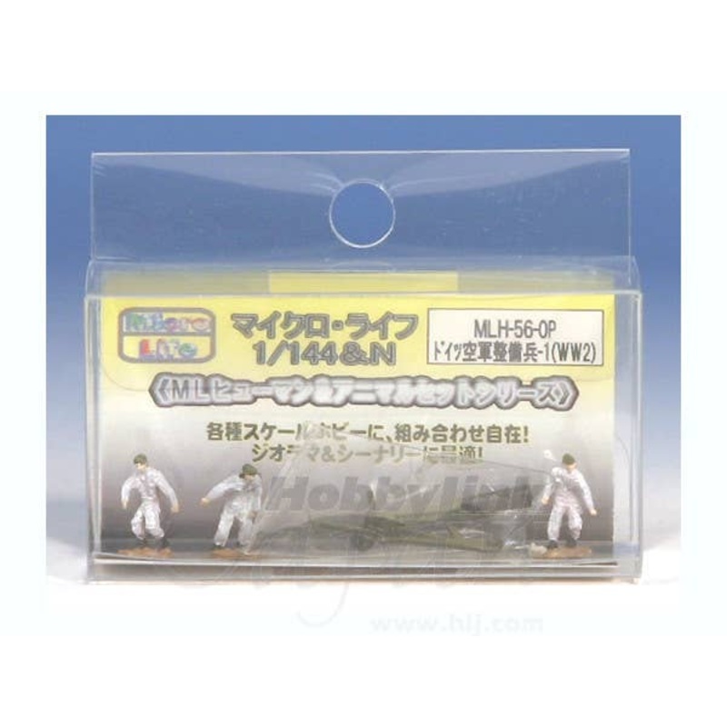 1/144 German Air Force Maintenance Crew 1 (WWII)