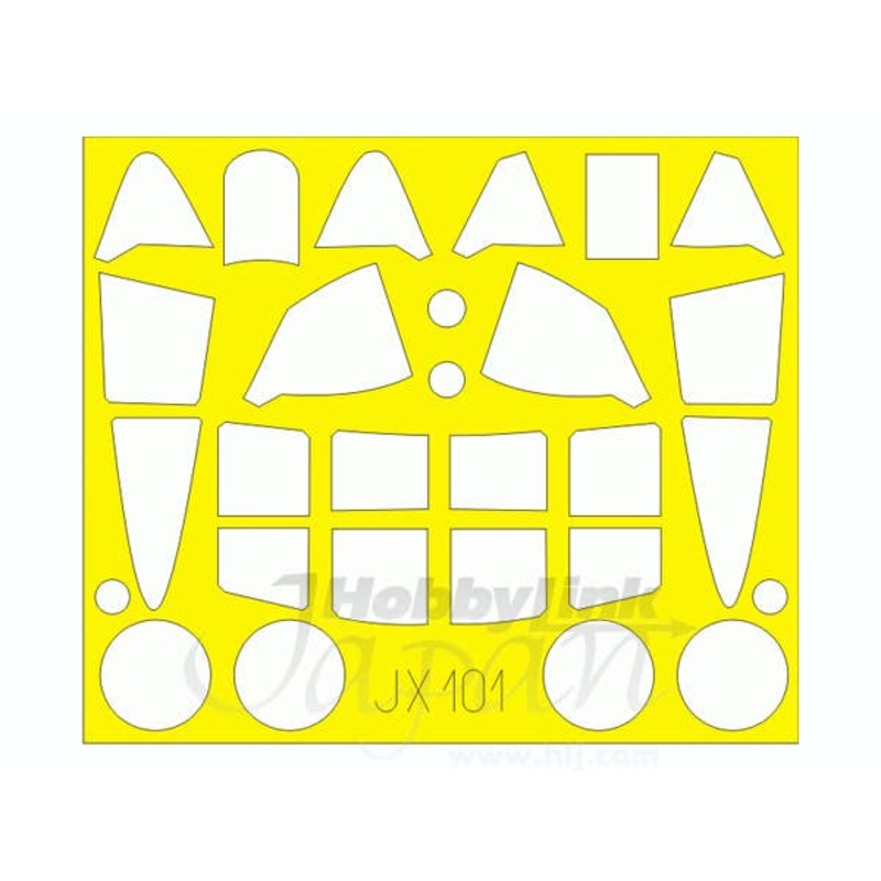 1/32 Hawk H-75A Die-Cut Flexible Mask (for Azur)