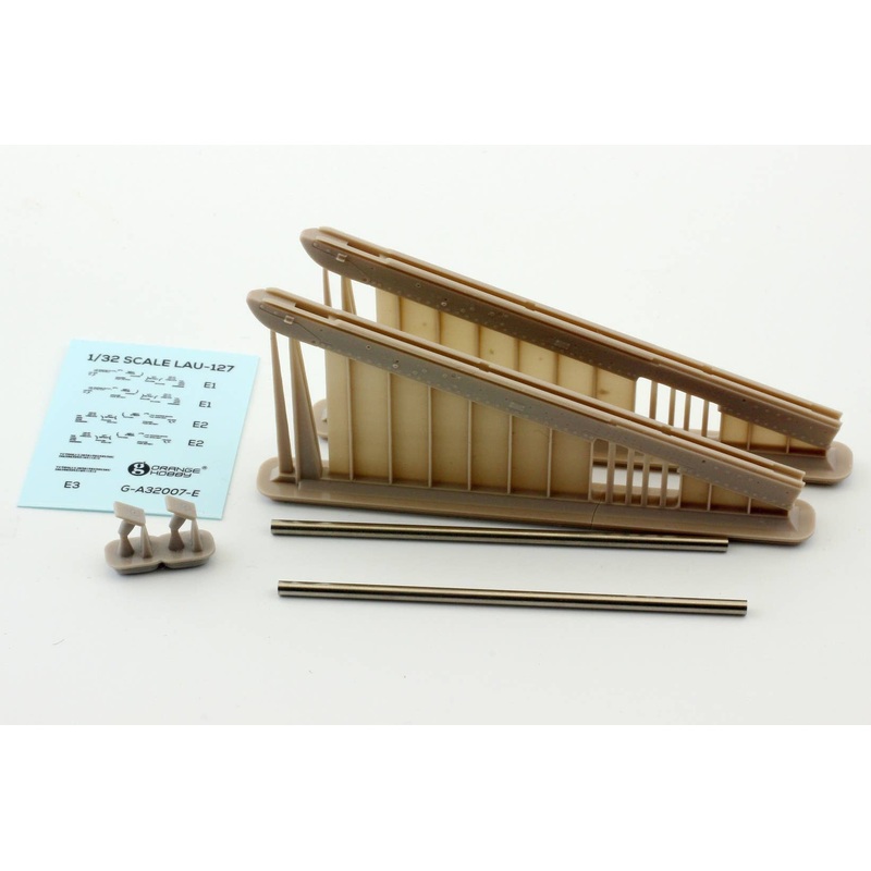 1/32 LAU-127 Missile Rail launcher For F-16 (2PCS) (universal part)