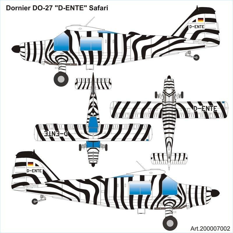 1/87 Dornier Do 27 D-ENTE Safari