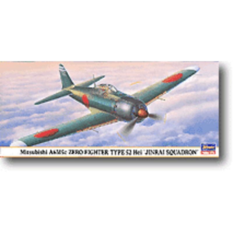 1/72 A6M5c Zero Fighter 52 Hei Jinrai