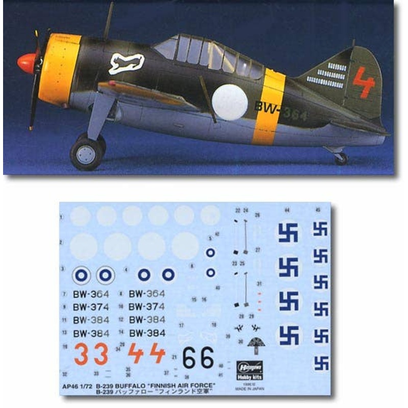 1/72 B-239 Buffalo "Finnish Air Force"