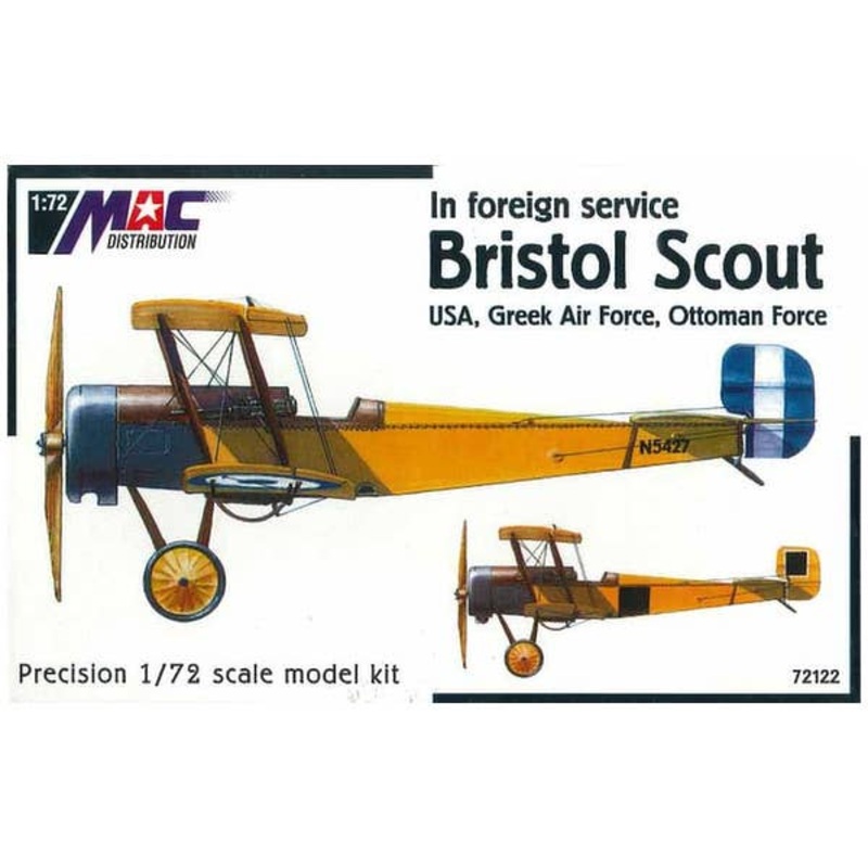 1/72 Bristol Scout (USA Greek Air Force Ottoman Force)