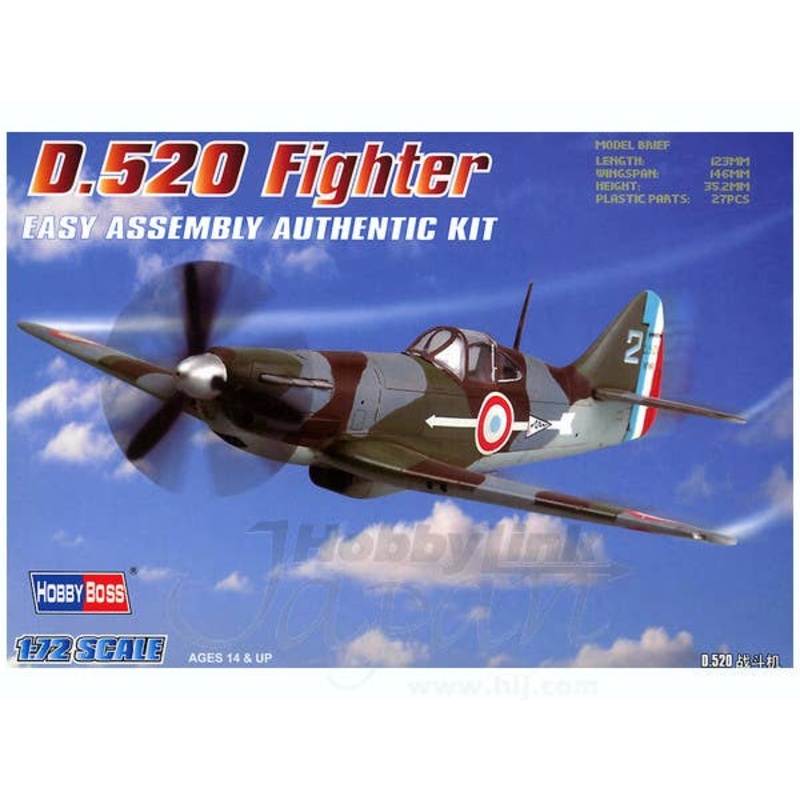 1/72 Dewoitine D.520
