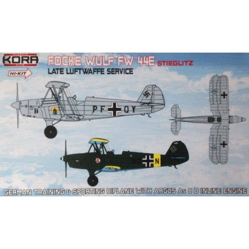 1/72 Fw 44E Luftwaffe, Late
