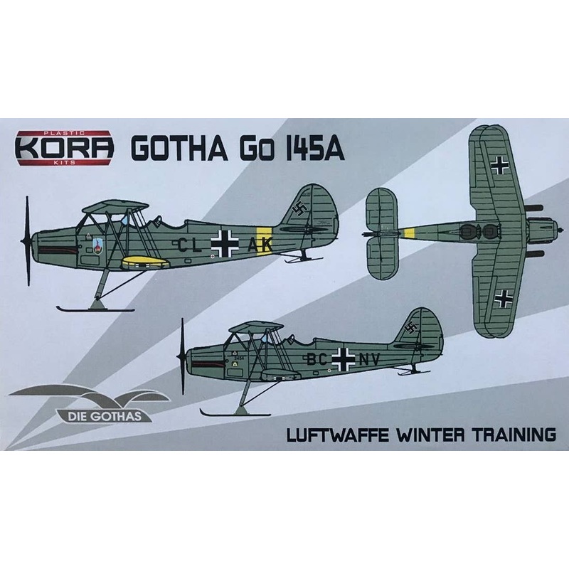 1/72 Go 145A Luftwaffe Winter Training