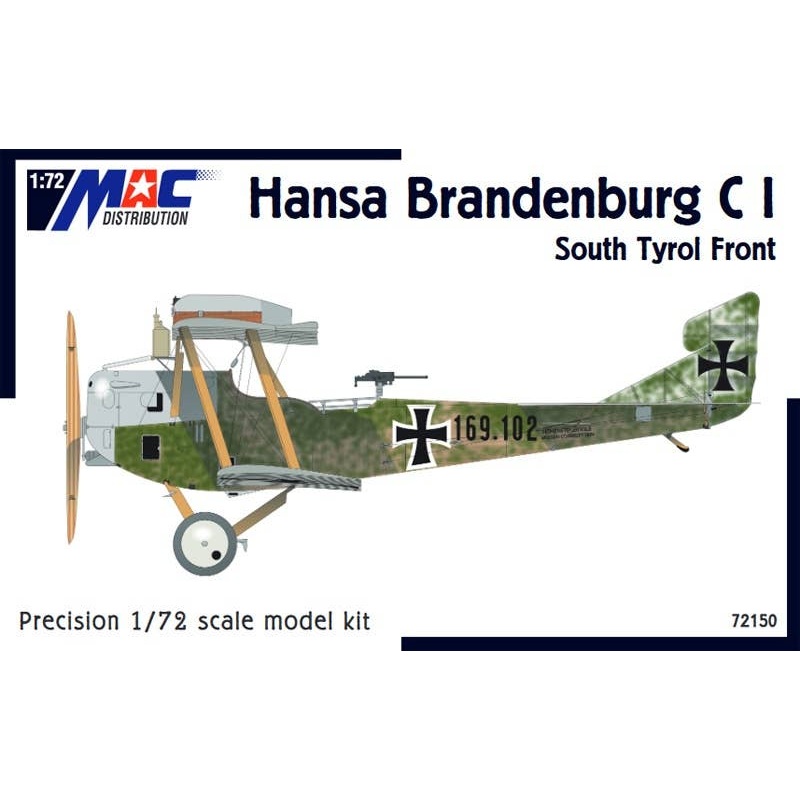 1/72 Hansa-Brandenburg C.I  South Tyrol front