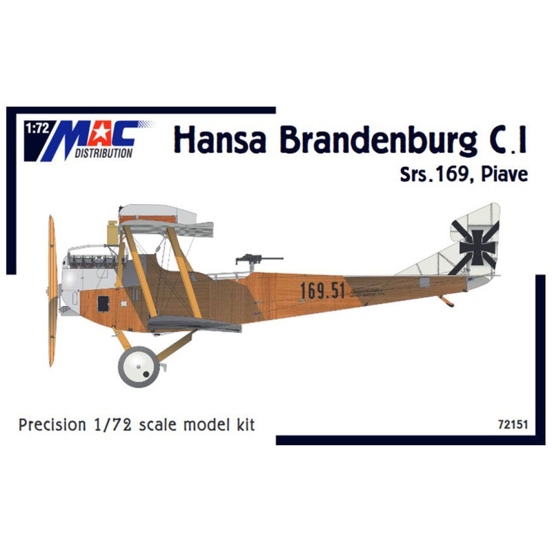 1/72 Hansa-Brandenburg C.I Srs. 169 Piave