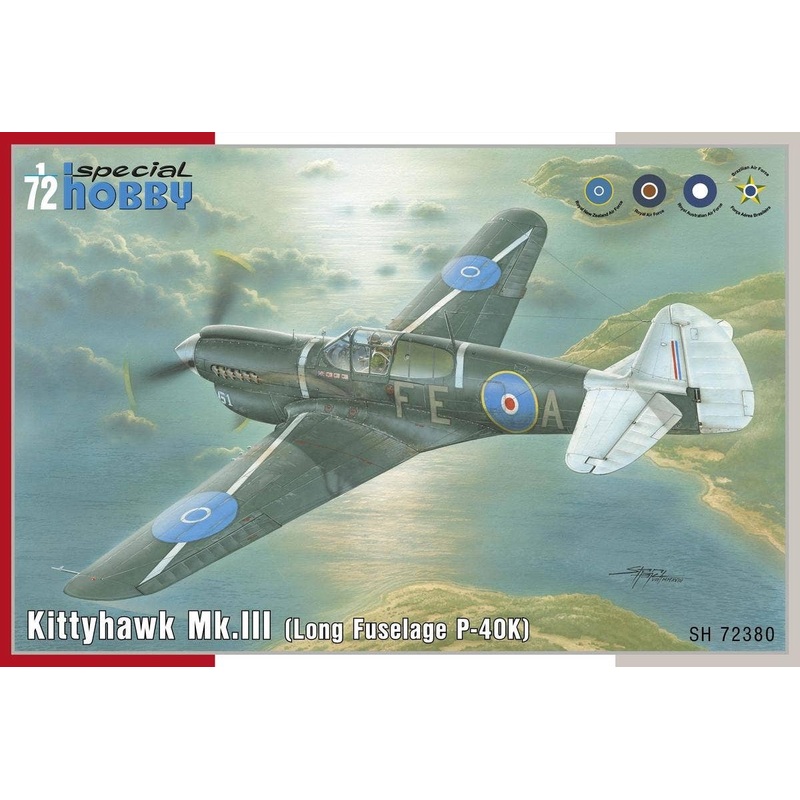 1/72 Kittyhawk Mk.III P-40 K Long Fuselage
