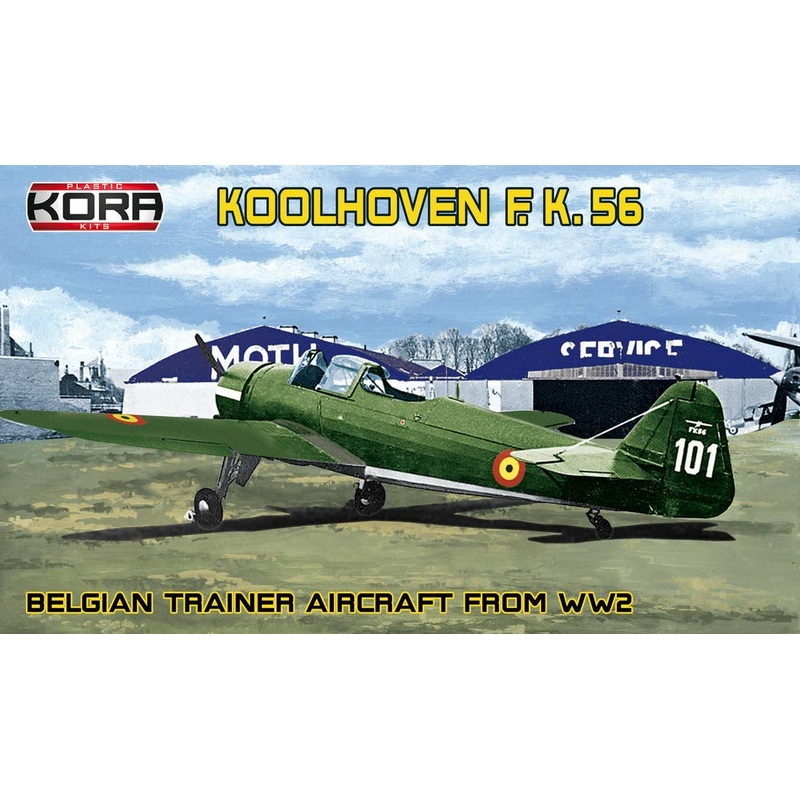 1/72 Koolhoven F.K.56 'WWII Belgian Trainer'