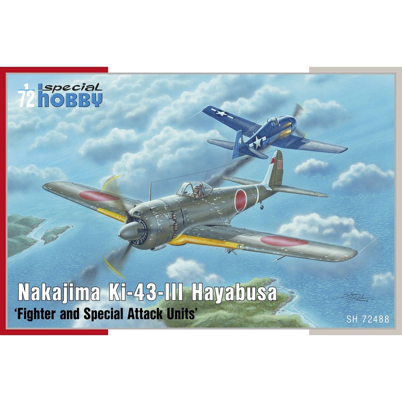 1/72 Nakajima Ki-43-III Hayabusa Fighter and Special Attack Units