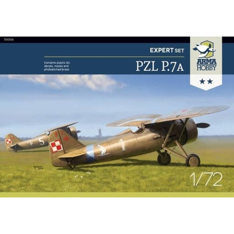 1/72 PZL P.7a Expert Set