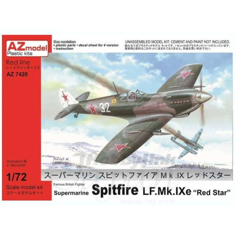 1/72 Spitfire LF.Mk.IXe Red Star