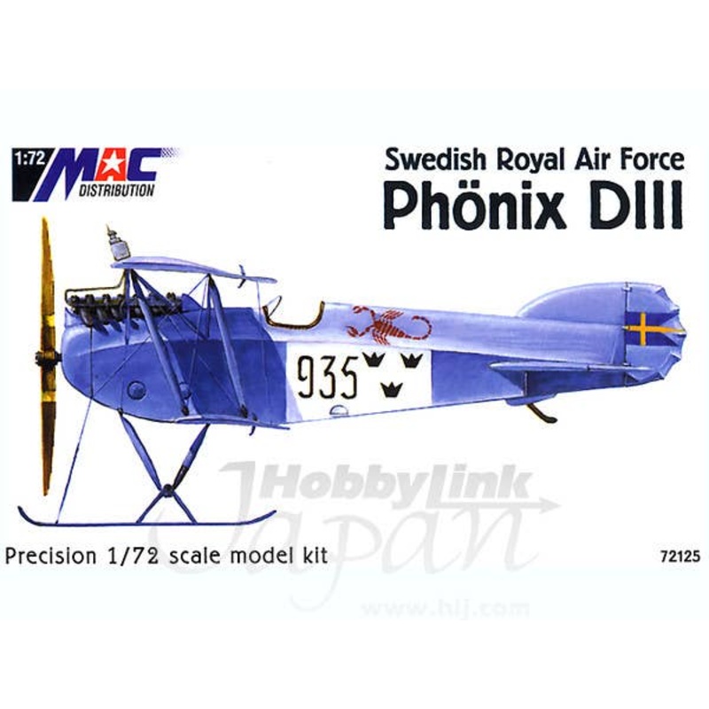 1/72 Swedish Royal Air Force Phoenix D.III
