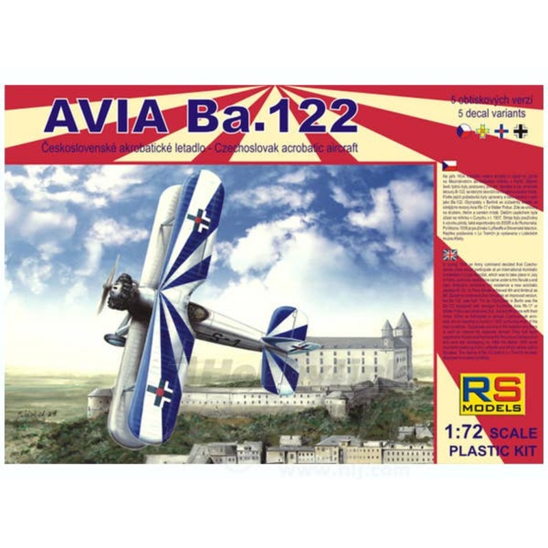 1/72 Avia Ba.122 with Avia Rk17 engine