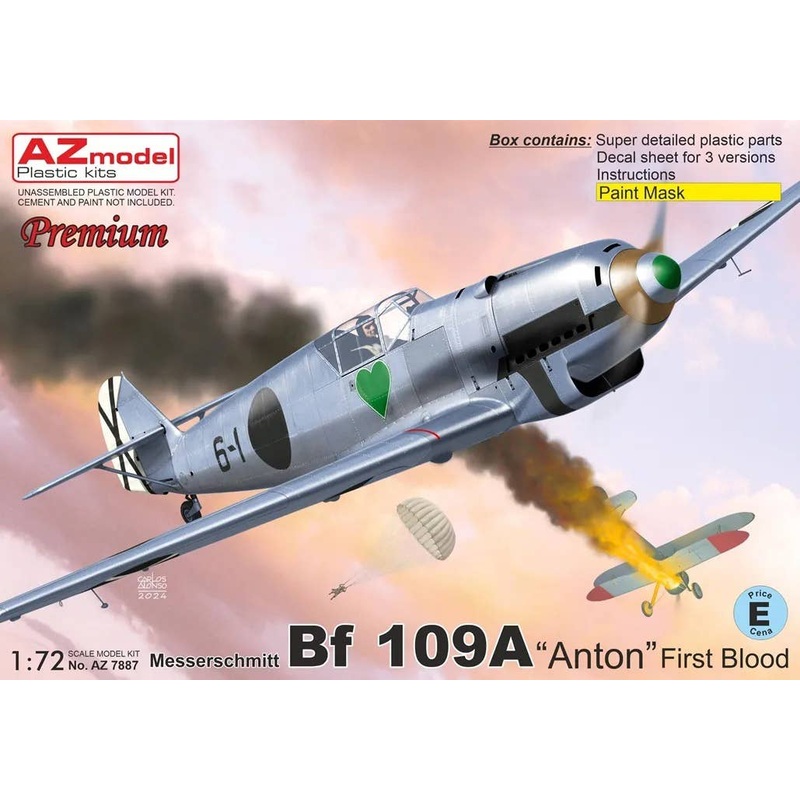 1/72 Bf 109A Anton First Blood (Premium)