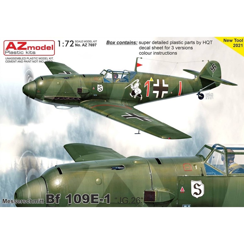 1/72 Bf 109E-1 JG.26