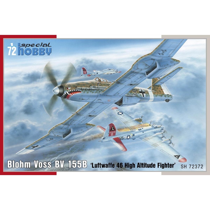 1/72 Blohm Voss BV 155B-1 Luftwaffe 46 High Altitude Fighter
