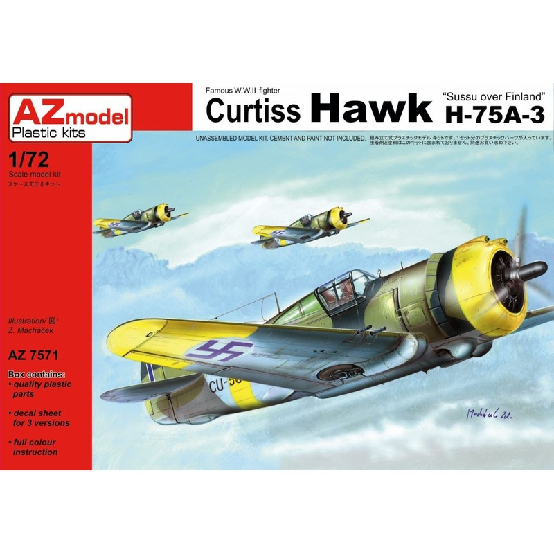 1/72 Curtiss H-75A-3 Sussu over Finland