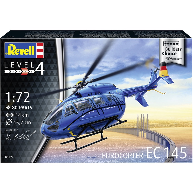 1/72 Eurocopter EC 145 Builders Choice Helicopter