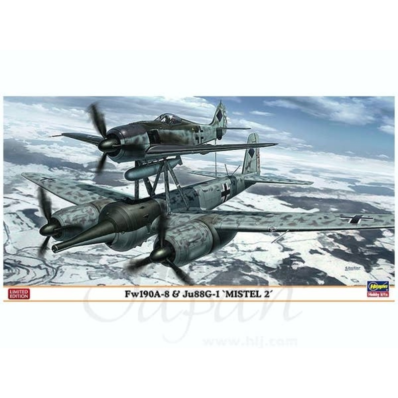 1/72 Fw190A-8 & Ju88G-1 Mistel 2