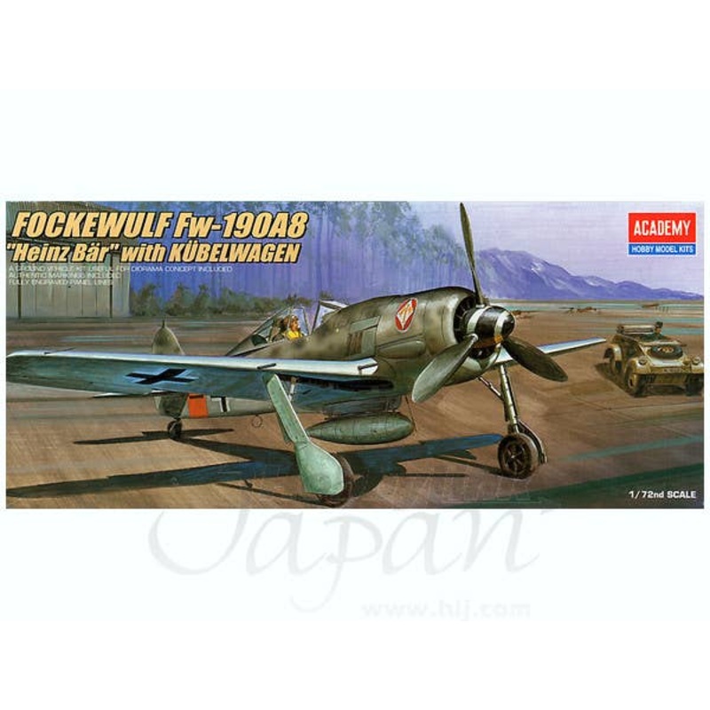 1/72 FW190A8 "Heinz Bar" w/Kubel Wagen