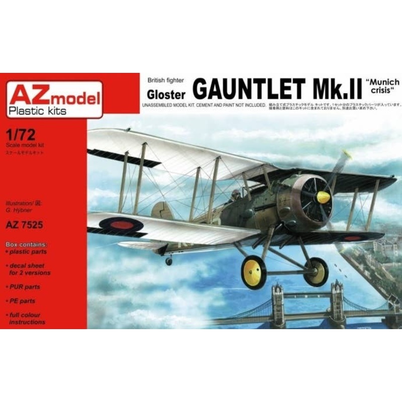 1/72 Gloster Gauntlet Mk.II Munich Crisis