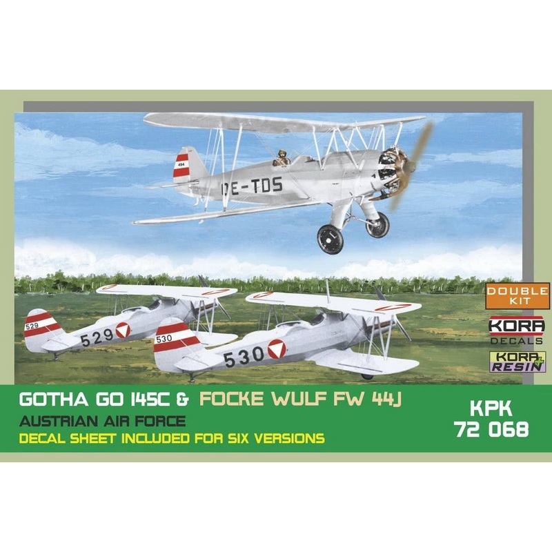 1/72 Go 145C & Fw 44J Austrian Service (Double Kit)