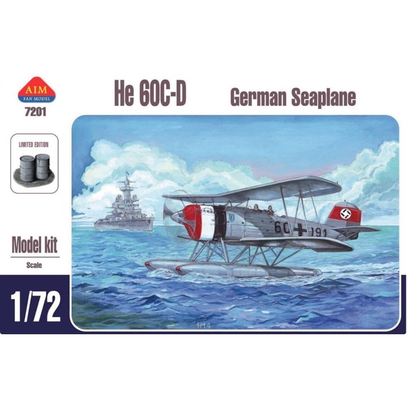 1/72 Heinkel He 60C/D Deluxe Edition