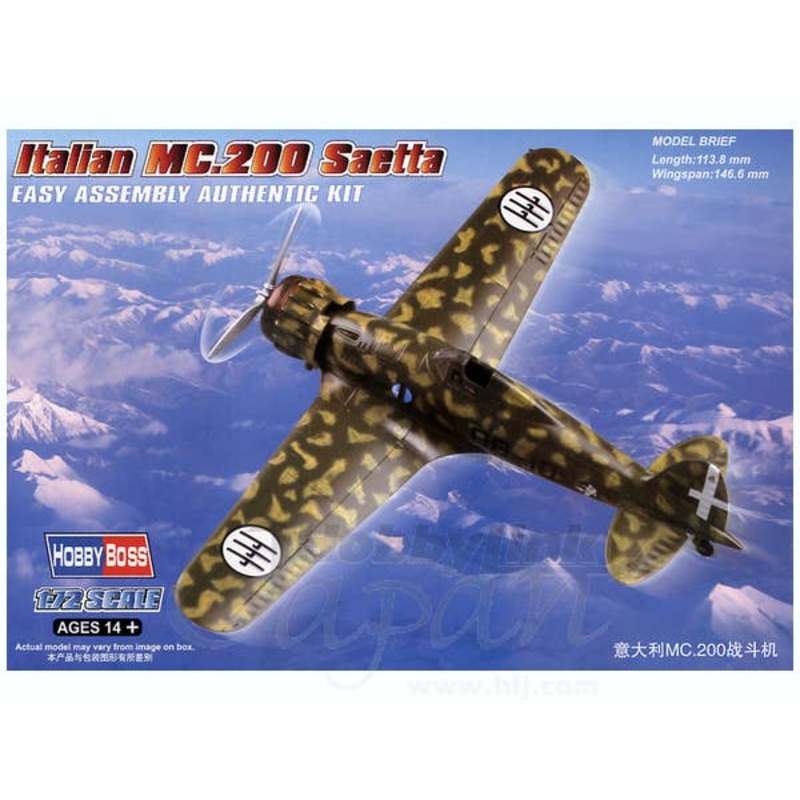 1/72 Italian MC.200 Saetta