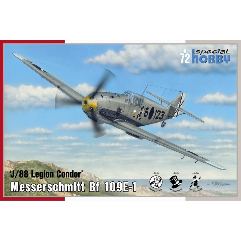 1/72 Messerschmitt Bf 109E-1 "J/88 Legion Condor"