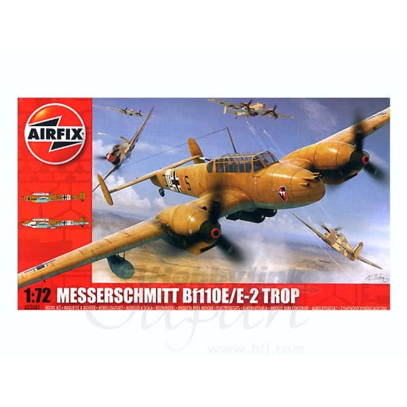 1/72 Messerschmitt Bf110E/E-2 Trop