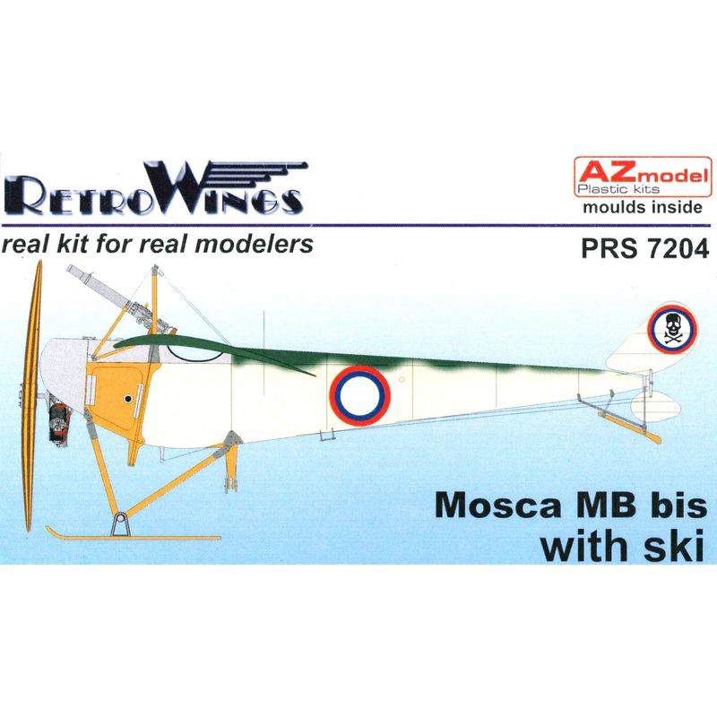 1/72 Mosca MB bis with Ski