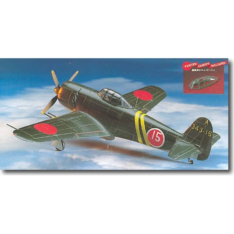 1/72 N1K2-J Shidenkai w/Painted Canopy