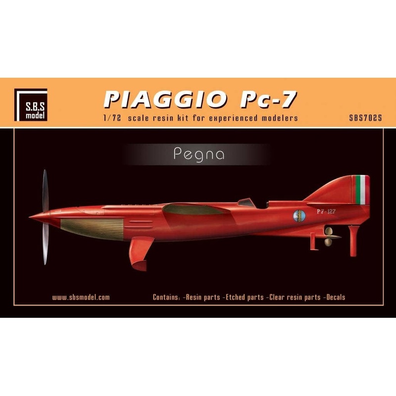 1/72 Piaggio PC 7 Pegna